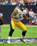 Maukice Pouncy Pittsburgh Steelers 8 X 10 Photo